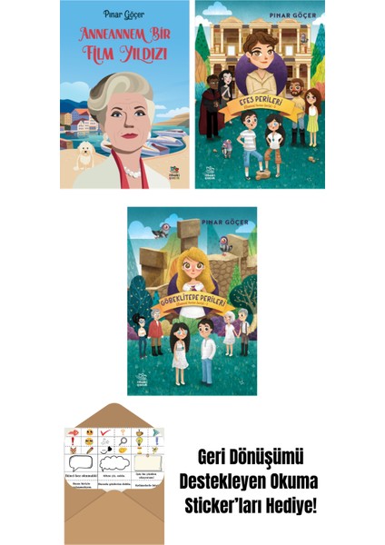 Anneannem Bir Film Yıldızı + Efes Perileri – Efsanevi Yerler Serisi 3 + Göbeklitepe Perileri – Efsanevi Yerler Serisi 2