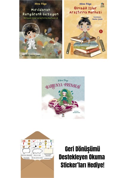 Mırıldanan Rengârenk Gezegen + Olmadık Işler Araştırma Merkezi + Barbunya Prensesi