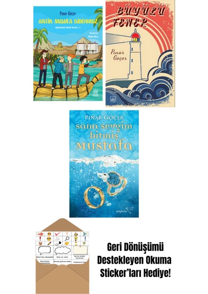 Antik Mısır’a Gidiyoruz – Eğlenceli Tarih Serisi 2 + Büyülü Fener + Sana Sevgim Bitmiş Mustafa