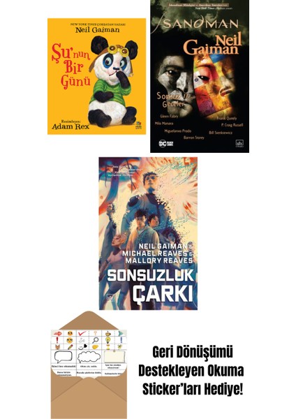 Şu’nun Bir Günü + Sandman 11 – Sonsuz Geceler + Sonsuzluk Çarkı – Ara Dünya 3 (Ciltli)