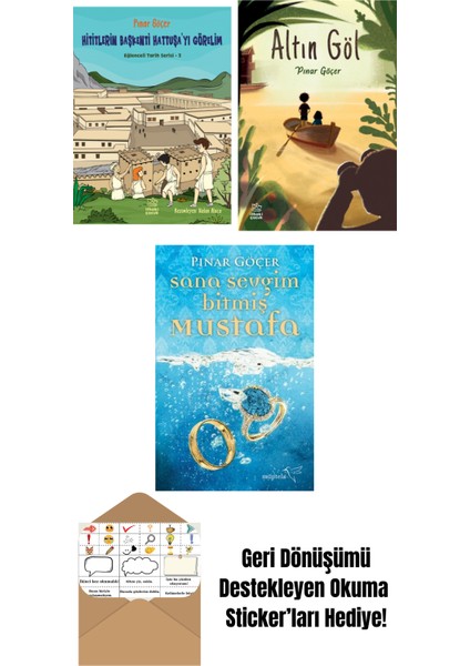 Hititlerin Başkenti Hattuşa’yı Görelim – Eğlenceli Tarih Serisi 3 + Altın Göl + Sana Sevgim Bitmiş Mustafa