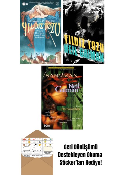 Yıldız Tozu (Resimli Edisyon) + Yıldız Tozu + Sandman 9 – Merhametliler