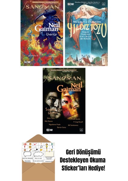 Sandman: Uvertür + Yıldız Tozu (Resimli Edisyon) + Sandman 11 – Sonsuz Geceler