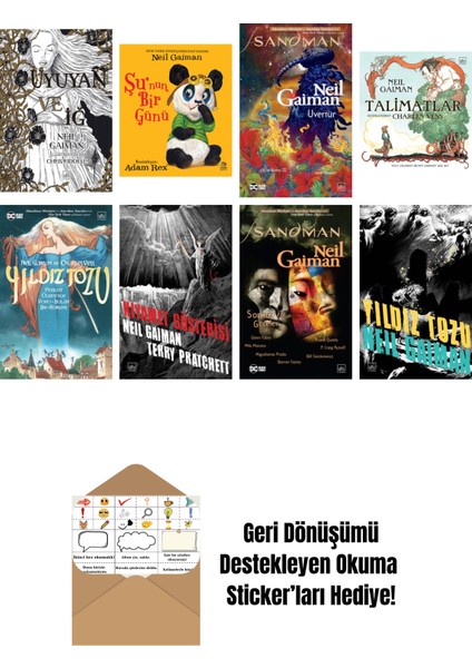 Neil Gaiman 8 Kitap Seti