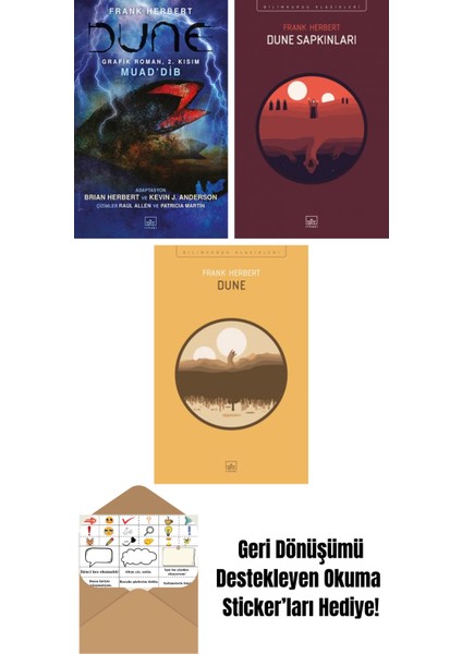 Dune Grafik Roman: 2. Kısım – Muad’dib + Dune Sapkınları + Dune