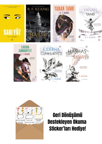 R. F. Kuang 7 Kitap Seti