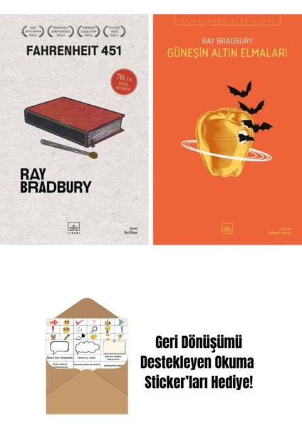 Fahrenheit 451 (70. Yıl Özel Baskısı) + Güneşin Altın Elmaları