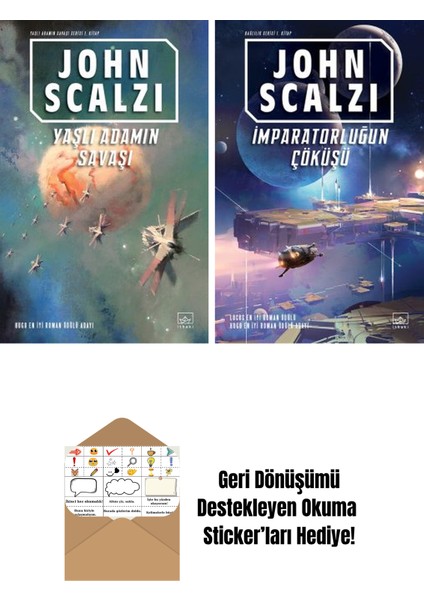 Yaşlı Adamın Savaşı – Yaşlı Adamın Savaşı Serisi 1. Kitap + Imparatorluğun Çöküşü – Bağlılık Serisi 1. Kitap