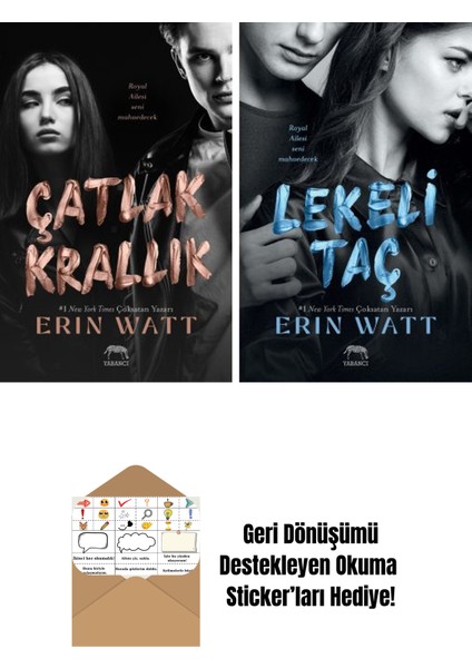 Çatlak Krallık – Royal Serisi 6. Kitap + Kâğıt Prenses – Royal Serisi 1. Kitap