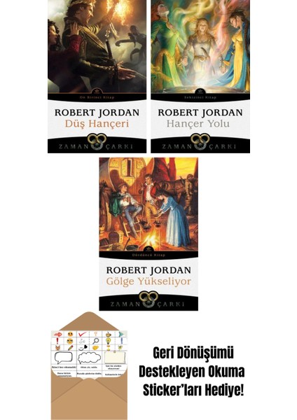 Düş Hançeri – Zaman Çarkı 11 + Hançer Yolu – Zaman Çarkı 8 + Gölge Yükseliyor – Zaman Çarkı 4