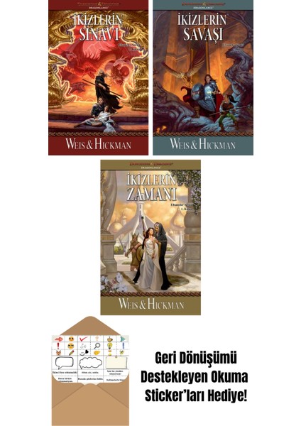 Ikizlerin Sınavı – Efsaneler Serisi 3. Kitap + Ikizlerin Savaşı – Efsaneler Serisi 2. Kitap + Ikizlerin Zamanı – Efsaneler Serisi 1. Kitap