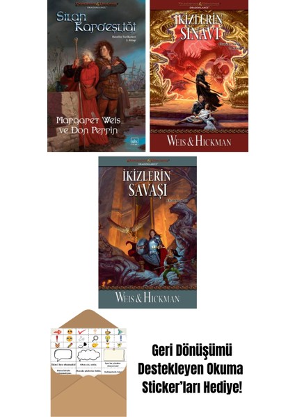 Silah Kardeşliği – Raistlin Tarihçeleri 2. Kitap + Ikizlerin Sınavı – Efsaneler Serisi 3. Kitap + Ikizlerin Savaşı – Efsaneler Serisi 2. Kitap