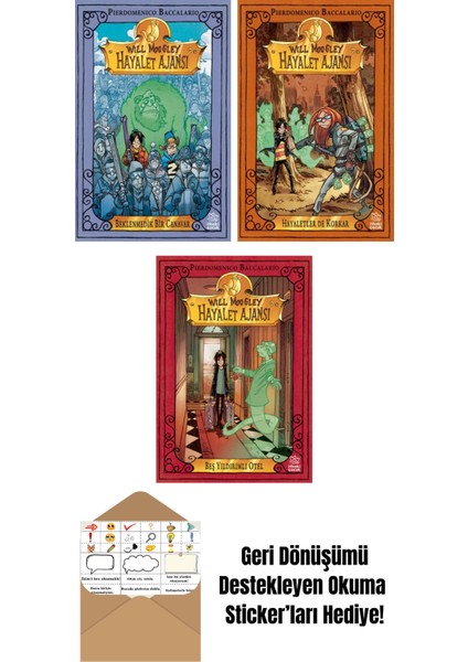Will Moogley Hayalet Ajansı – 5 Beklenmedik Bir Canavar + Will Moogley Hayalet Ajansı – 4 Hayaletler De Korkar + Will Moogley Hayalet Ajansı 1 – Beş Yıldırımlı Otel