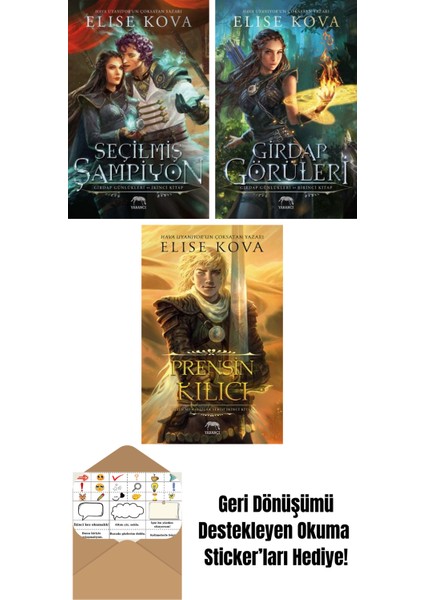 Seçilmiş Şampiyon – Girdap Günlükleri Ikinci Kitap + Elf Kralı ile Anlaşma + Çiftçinin Savaşı – Altın Muhafızlar Serisi 3