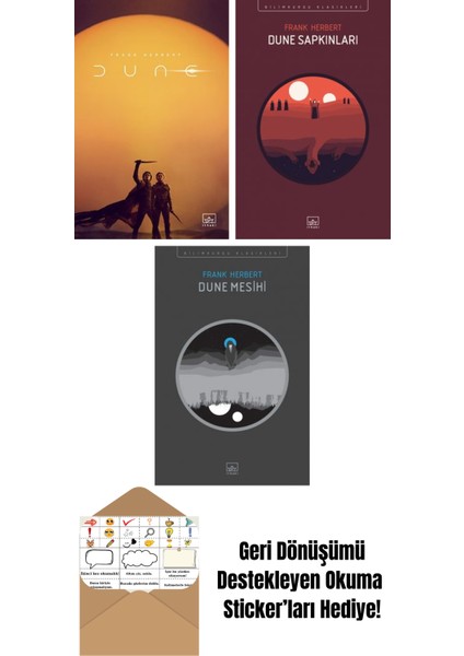 Dune (Film Kapağı) + Dune Sapkınları + Dune Mesihi