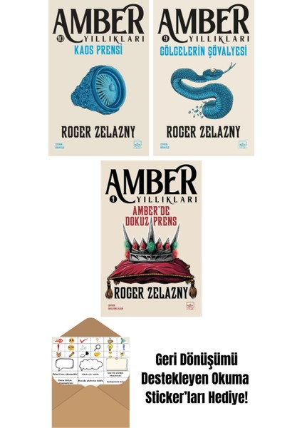 Kaos Prensi / Amber Yıllıkları 10 + Gölgelerin Şövalyesi – Amber Yıllıkları 9 + Amber’de Dokuz Prens – Amber Yıllıkları 1