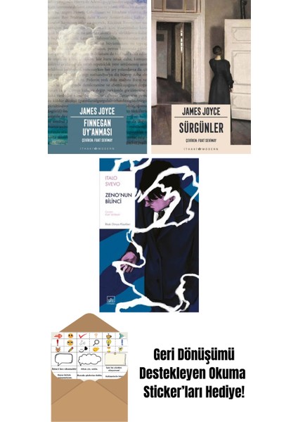Finnegan Uy’anması + Sürgünler + Zeno’nun Bilinci