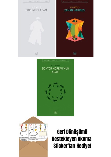 Görünmez Adam + Zaman Makinesi + Doktor Moreau’nun Adası