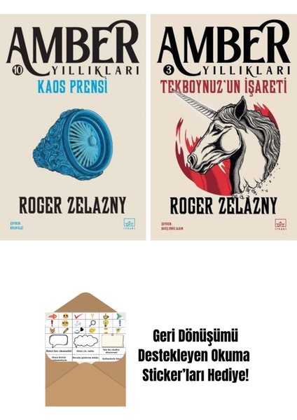 Kaos Prensi / Amber Yıllıkları 10 + Tekboynuzun Işareti – Amber Yıllıkları 3