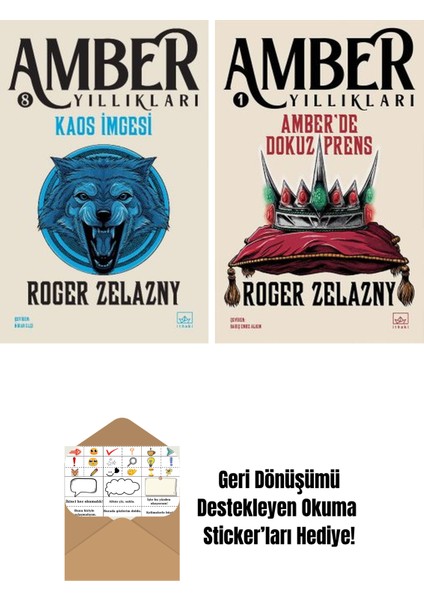 Kaos Imgesi – Amber Yıllıkları 8 + Amber’de Dokuz Prens – Amber Yıllıkları 1