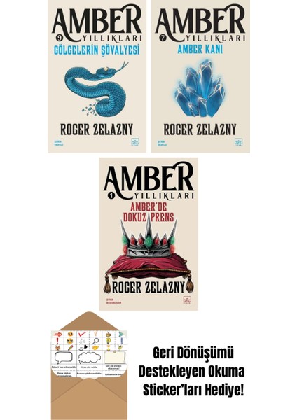 Gölgelerin Şövalyesi – Amber Yıllıkları 9 + Amber Kanı / Amber Yıllıkları 7 + Amber’de Dokuz Prens – Amber Yıllıkları 1