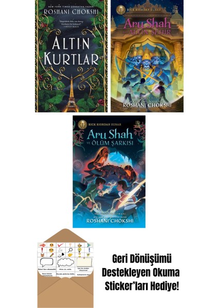 Altın Kurtlar + Aru Shah ve Altın Şehir + Aru Shah ve Ölüm Şarkısı
