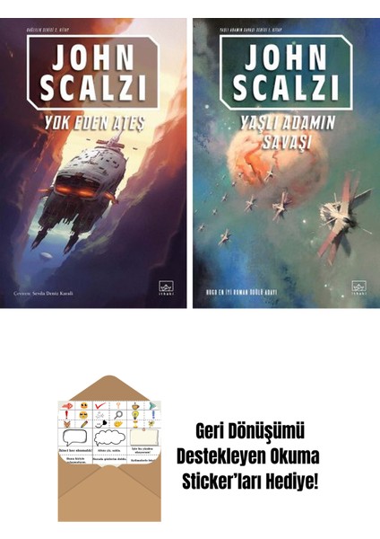 Yok Eden Ateş – Bağlılık Serisi 2. Kitap + Yaşlı Adamın Savaşı – Yaşlı Adamın Savaşı Serisi 1. Kitap