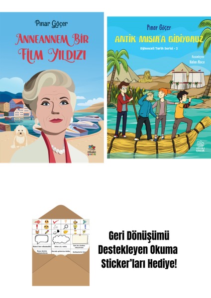 Anneannem Bir Film Yıldızı + Antik Mısır’a Gidiyoruz – Eğlenceli Tarih Serisi 2