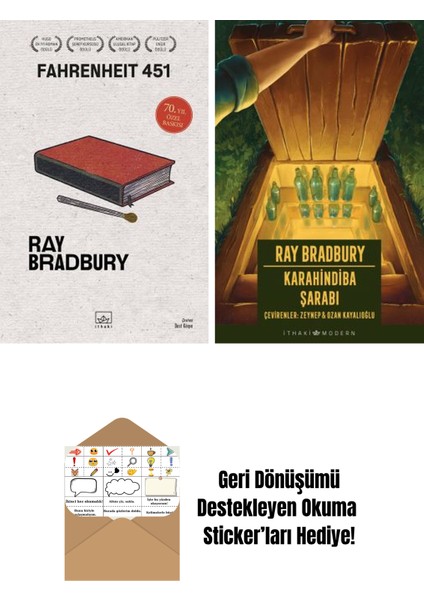Fahrenheit 451 (70. Yıl Özel Baskısı) + Karahindiba Şarabı
