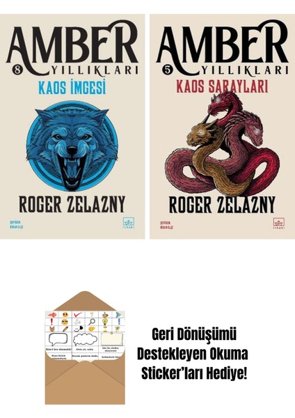 Kaos Imgesi – Amber Yıllıkları 8 + Kaos Sarayları – Amber Yıllıkları 5
