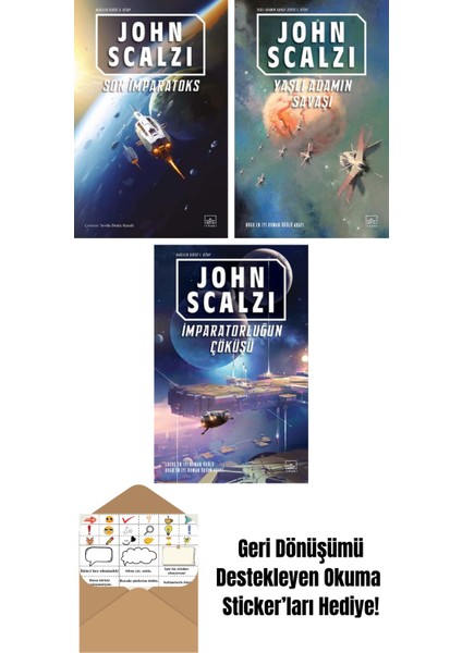 Son Imparatoks – Bağlılık Serisi 3. Kitap + Yaşlı Adamın Savaşı – Yaşlı Adamın Savaşı Serisi 1. Kitap + Imparatorluğun Çöküşü – Bağlılık Serisi 1. Kitap