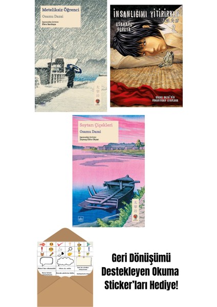 Meteliksiz Öğrenci + Insanlığımı Yitirirken Cilt 2 + Soytarı Çiçekleri