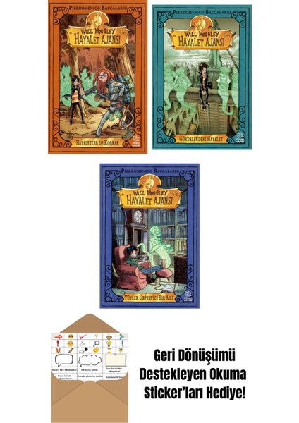 Will Moogley Hayalet Ajansı – 4 Hayaletler De Korkar + Will Moogley Hayalet Ajansı 3 – Gökdelendeki Hayalet + Will Moogley Hayalet Ajansı 2 – Tüyler Ürpertici Bir Hayalet