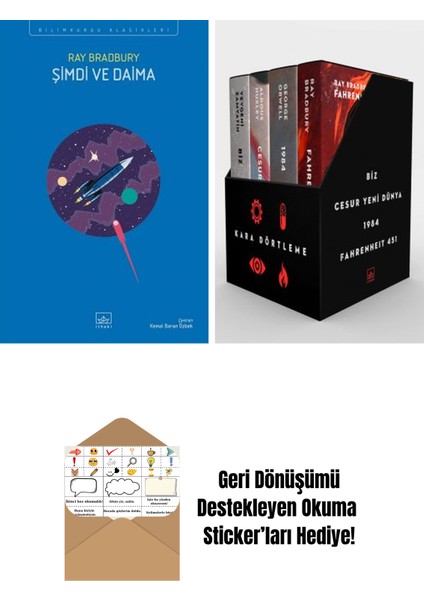 Şimdi ve Daima + Kara Dörtleme Kutu Set (4 Kitap)