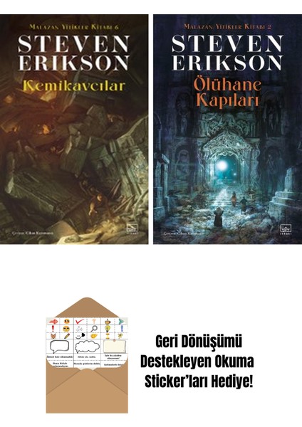 Kemikavcılar / Malazan Yitikler Kitabı 6 + Ölühane Kapıları – Malazan Yitikler Kitabı 2
