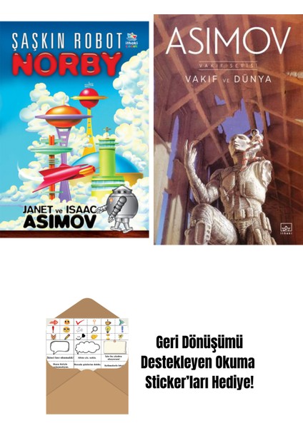Şaşkın Robot Norby + Vakıf ve Dünya – Vakıf Serisi 5. Kitap