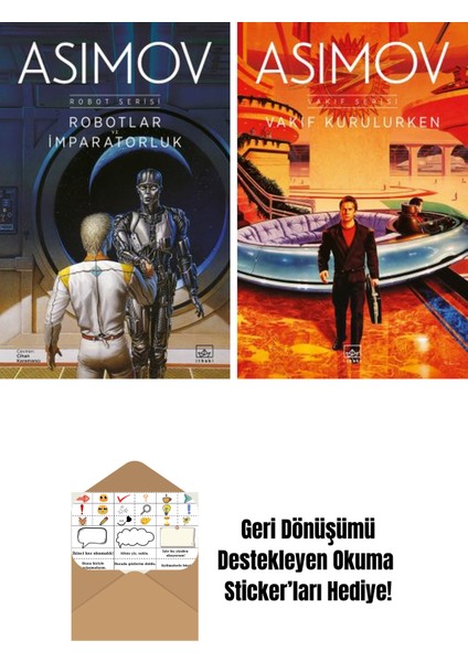 Robotlar ve Imparatorluk – Robot Serisi 4. Kitap + Vakıf Kurulurken – Vakıf Serisi 6. Kitap