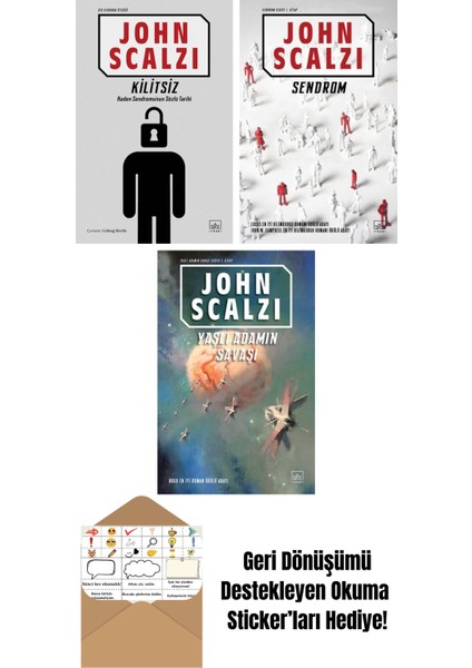 Kilitsiz (Bir Sendrom Öyküsü) + Sendrom + Yaşlı Adamın Savaşı – Yaşlı Adamın Savaşı Serisi 1. Kitap