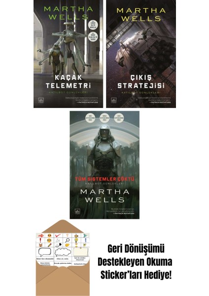 Kaçak Telemetri – Katilbot Günlükleri 6 + Çıkış Stratejisi – Katilbot Günlükleri 4 + Tüm Sistemler Çöktü – Katilbot Günlükleri 1