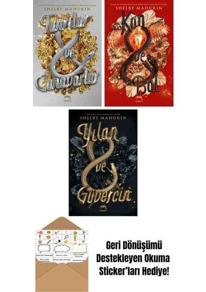 Tanrılar ve Canavarlar + Kan ve Bal (Ciltli) + Yılan ve Güvercin (Ciltli)