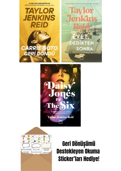 Carrie Soto Geri Döndü + Evet, Dedikten Sonra + Daisy Jones ve The Six