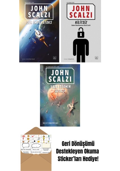Son Imparatoks – Bağlılık Serisi 3. Kitap + Kilitsiz (Bir Sendrom Öyküsü) + Yaşlı Adamın Savaşı – Yaşlı Adamın Savaşı Serisi 1. Kitap