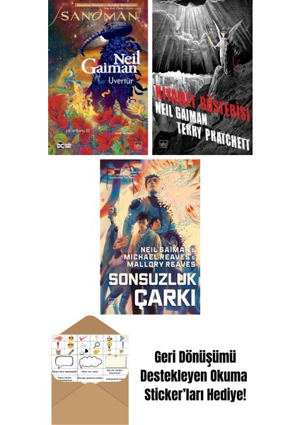 Sandman: Uvertür + Kıyamet Gösterisi + Sonsuzluk Çarkı – Ara Dünya 3 (Ciltli)