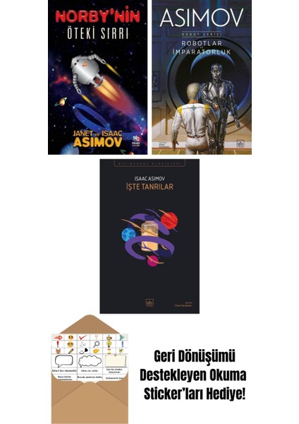 Norby’nin Öteki Sırrı + Robotlar ve Imparatorluk – Robot Serisi 4. Kitap + Işte Tanrılar