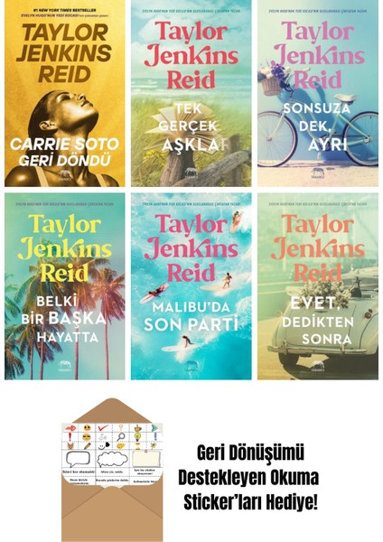 Taylor Jenkins Reid 6 Kitap Seti