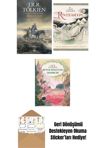 Beren ile Luthien + Roverandom (Özel Ciltli Baskı) + Büyük Wootton Demircisi (Özel Ciltli Baskı)
