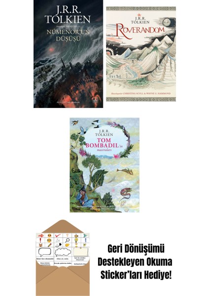 Númenor’un Düşüşü + Roverandom (Özel Ciltli Baskı) + Tom Bombadil’in Maceraları (Özel Ciltli Baskı)