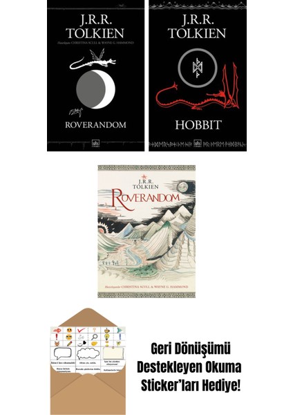 Roverandom (Siyah Kapak) + Hobbit (Siyah Kapak) + Roverandom (Özel Ciltli Baskı)