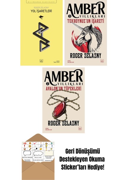 Yol Işaretleri + Tekboynuzun Işareti – Amber Yıllıkları 3 + Avalon’un Tüfekleri – Amber Yıllıkları 2