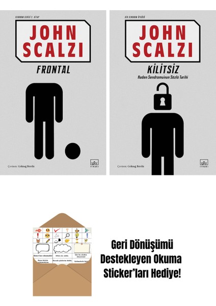 Frontal – Sendrom Serisi 2. Kitap + Kilitsiz (Bir Sendrom Öyküsü)